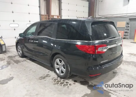 2019 Honda Odyssey Ex-L z USA, uszkodzony, nr VIN 5FNRL6H7XKB087607